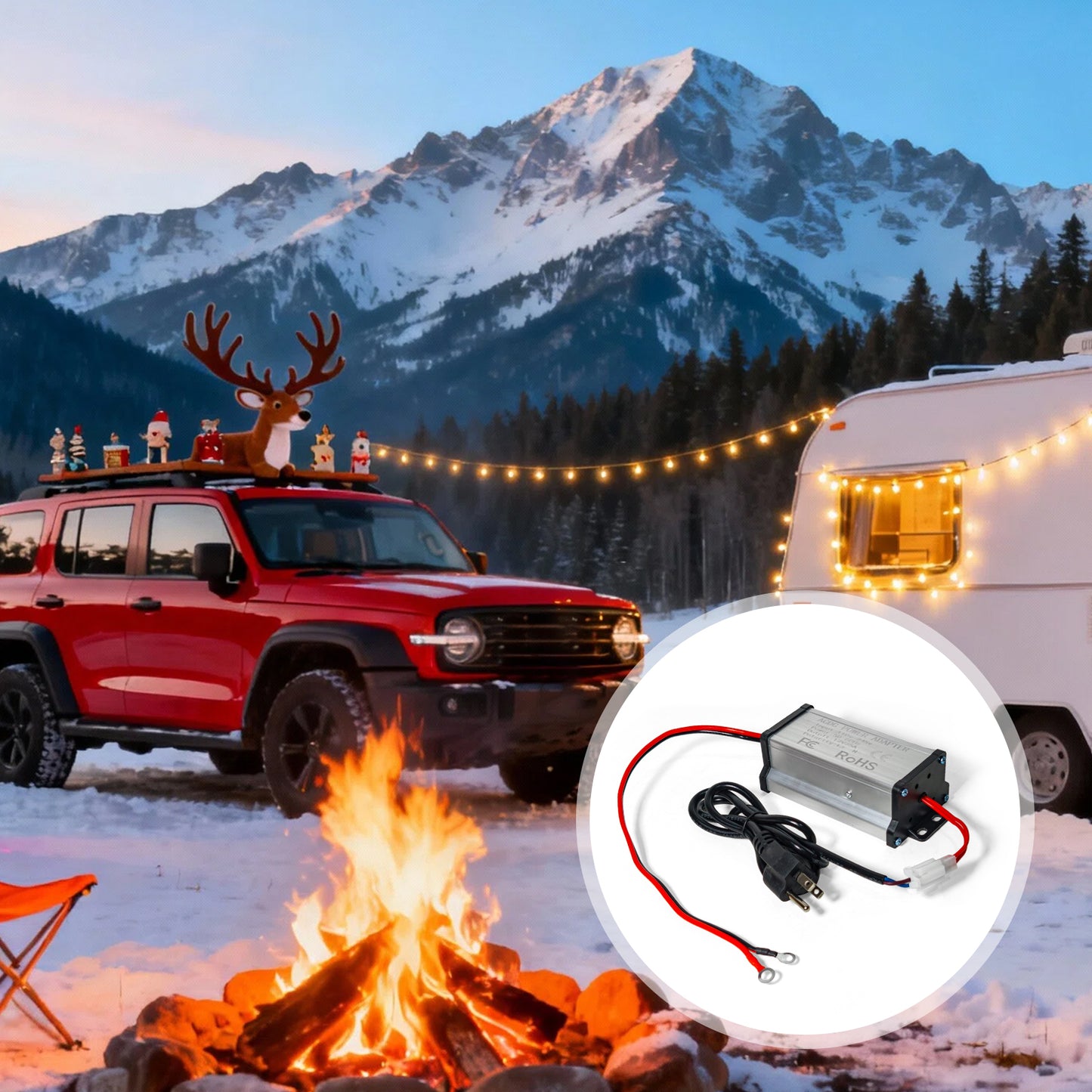 Diesel Heater Power Converter 110V to 12V