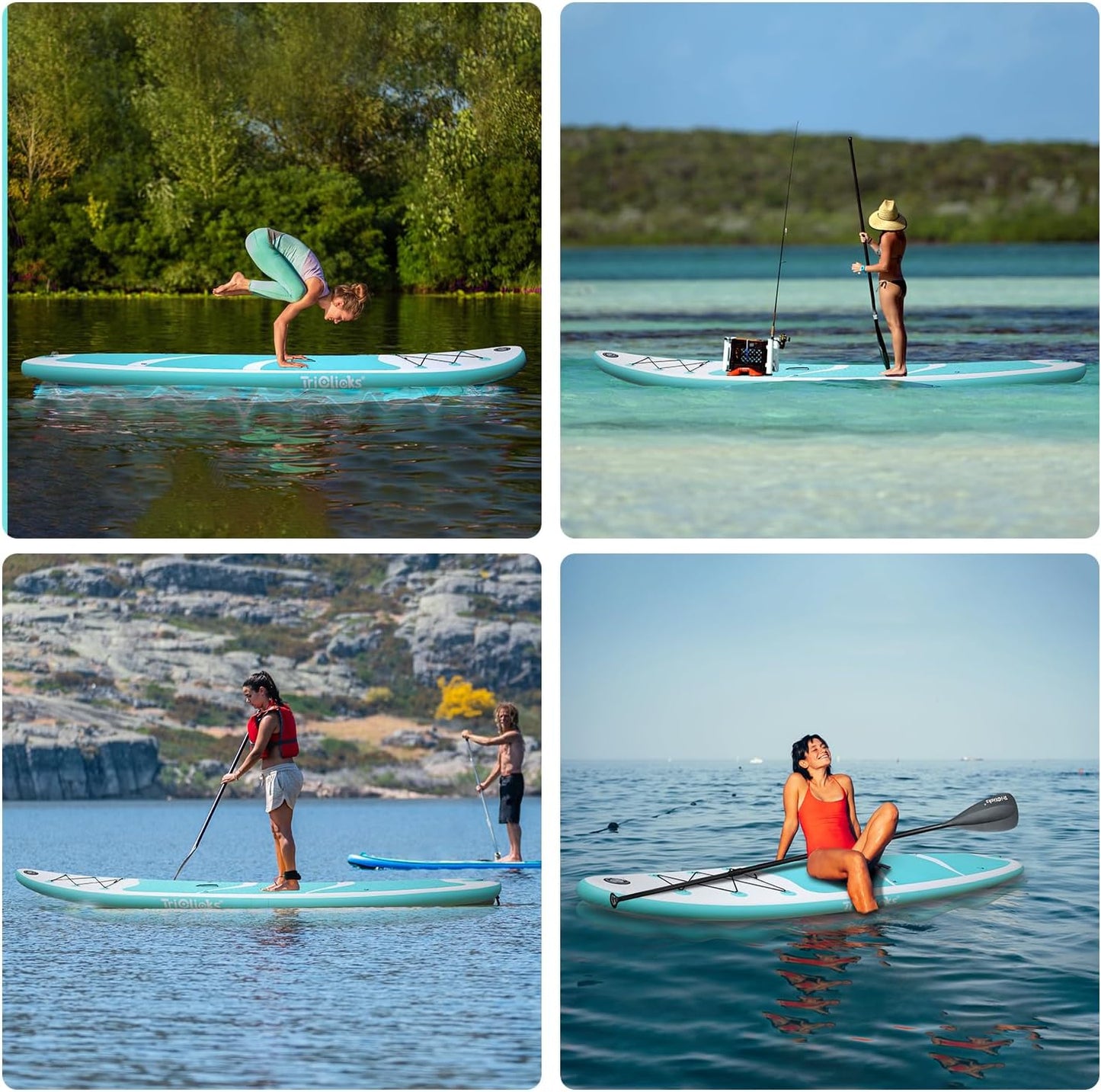 All-Round 10' Inflatable Stand Up Paddle Board