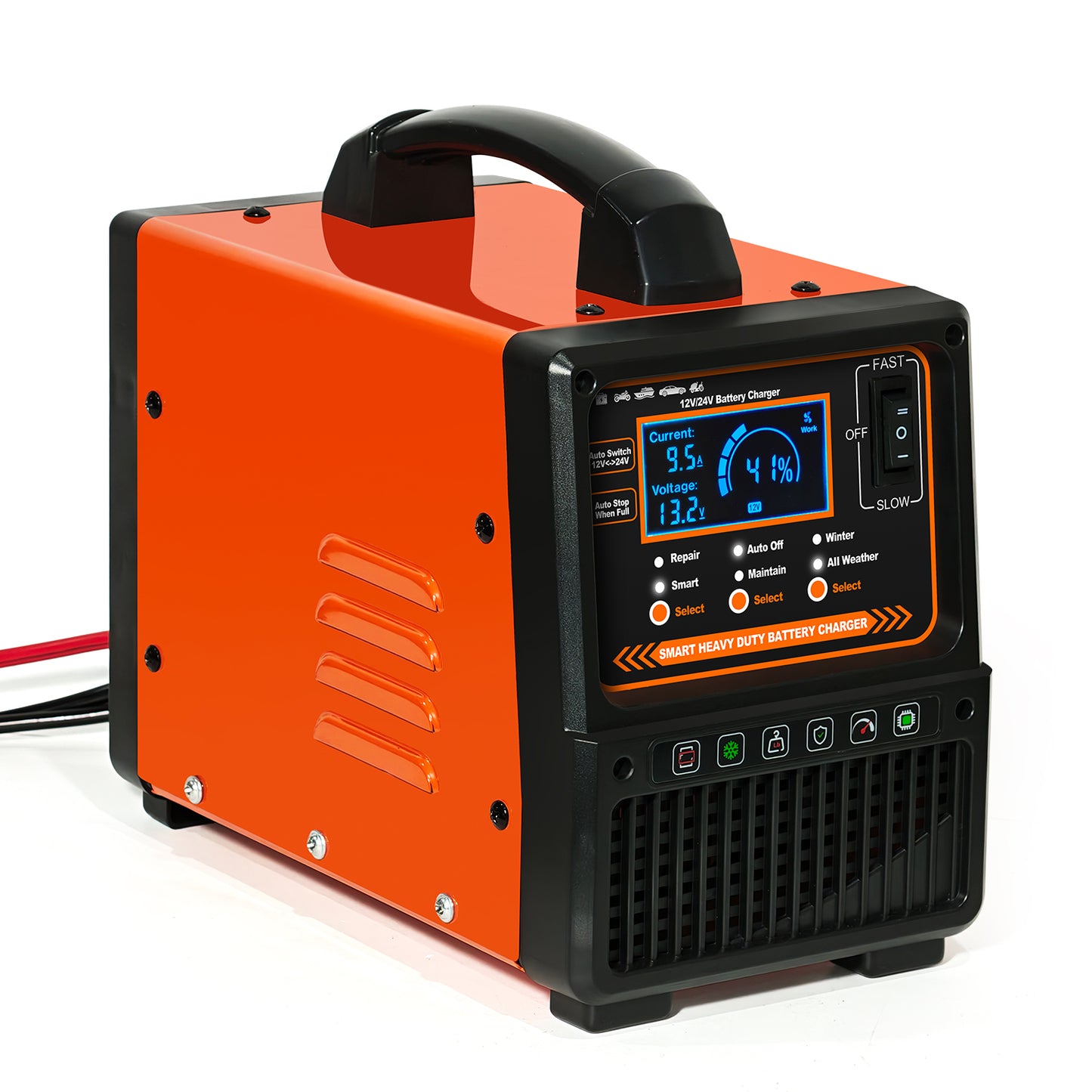 12V 24V Car Battery Charger Heavy Duty