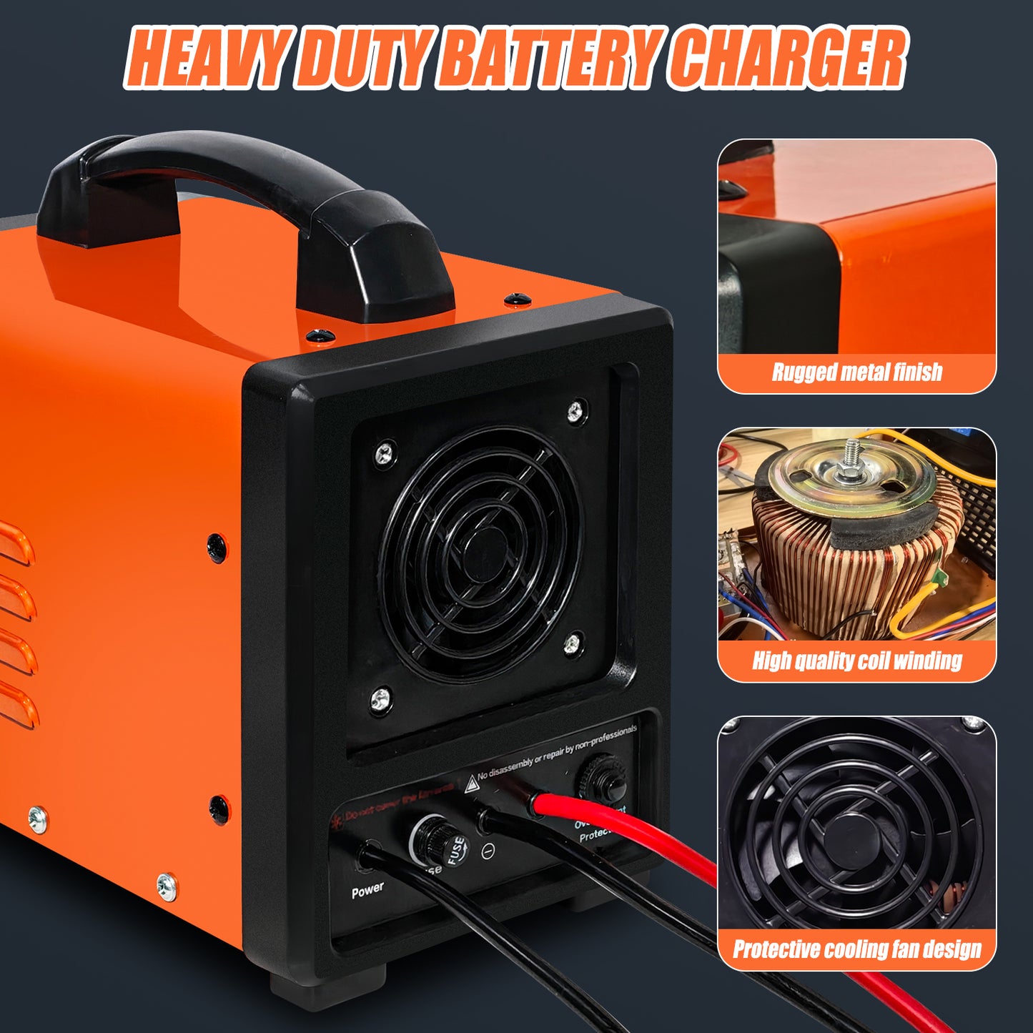 12V 24V Car Battery Charger Heavy Duty