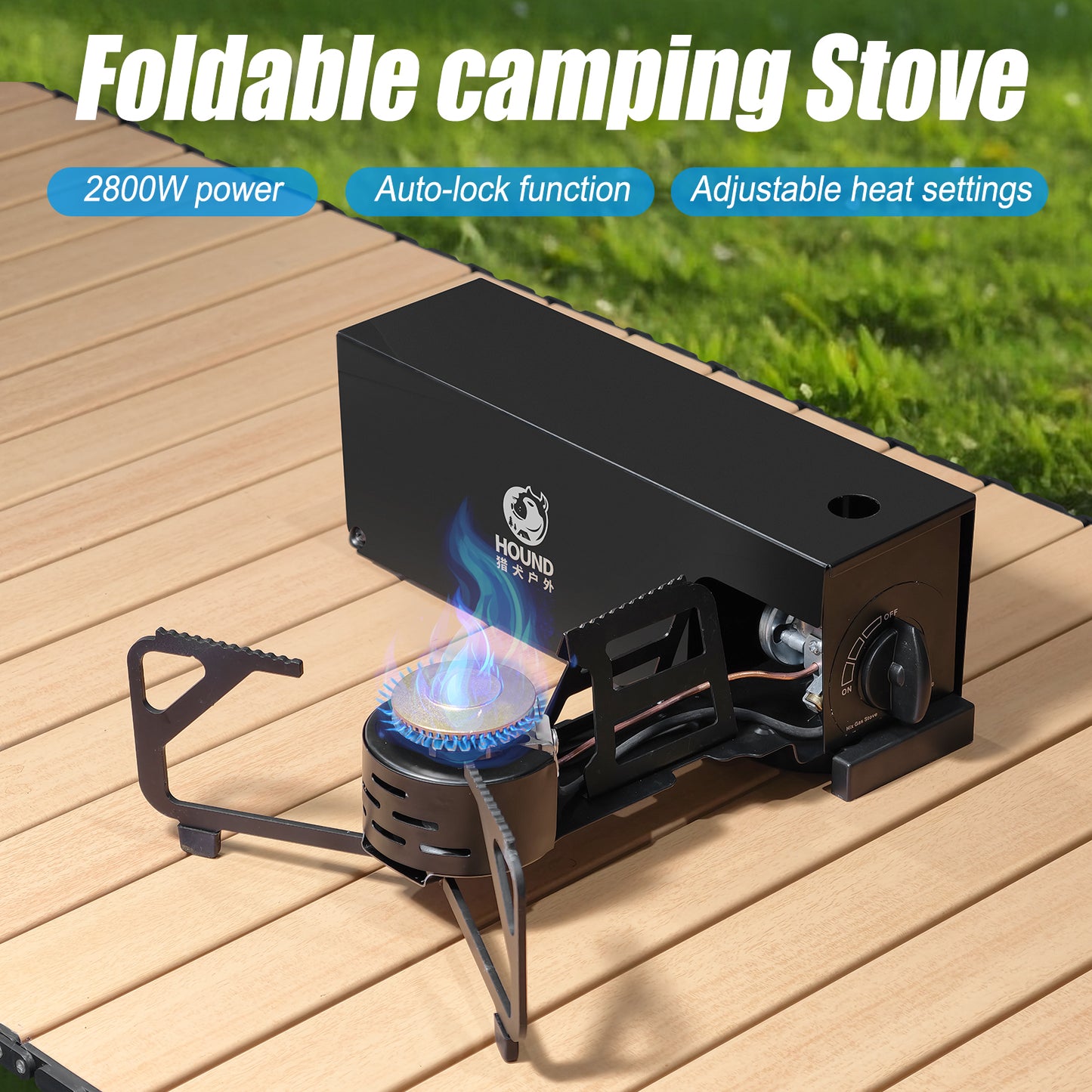 Camping Stove Foldable Portable Grill Stove