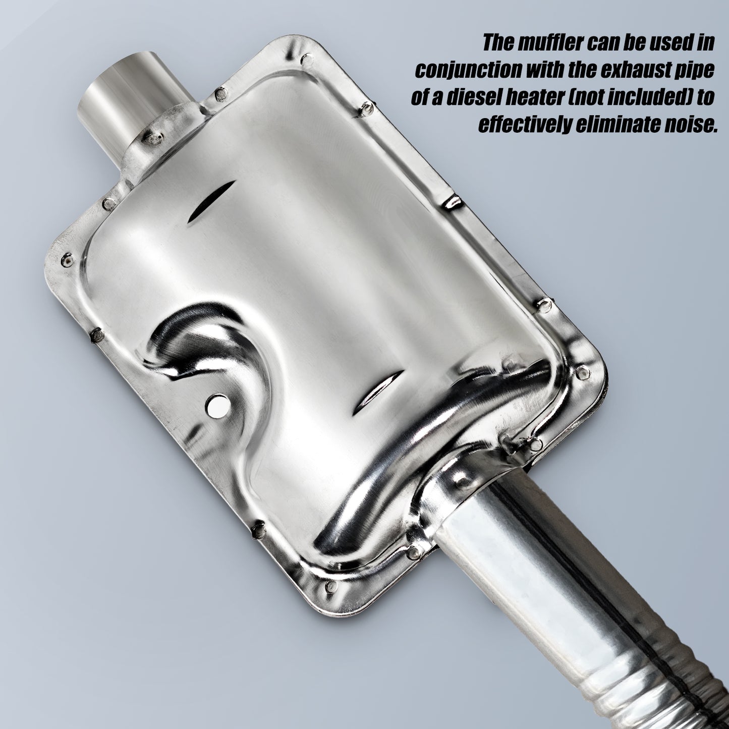 Triclicks Air Diesel Heater Exhaust Muffler Exhaust Silencer