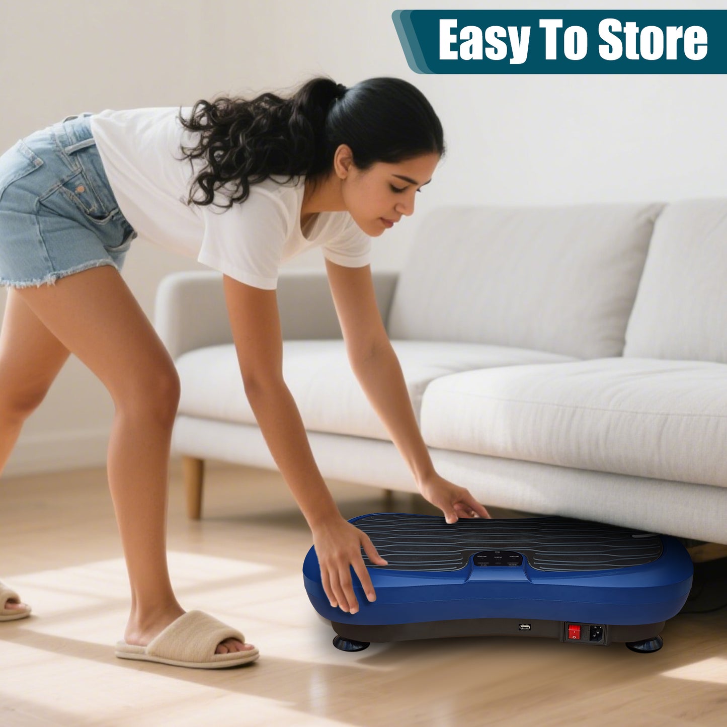 Triclicks Vibration Plate Exercise Machine Vibration Platform Machine