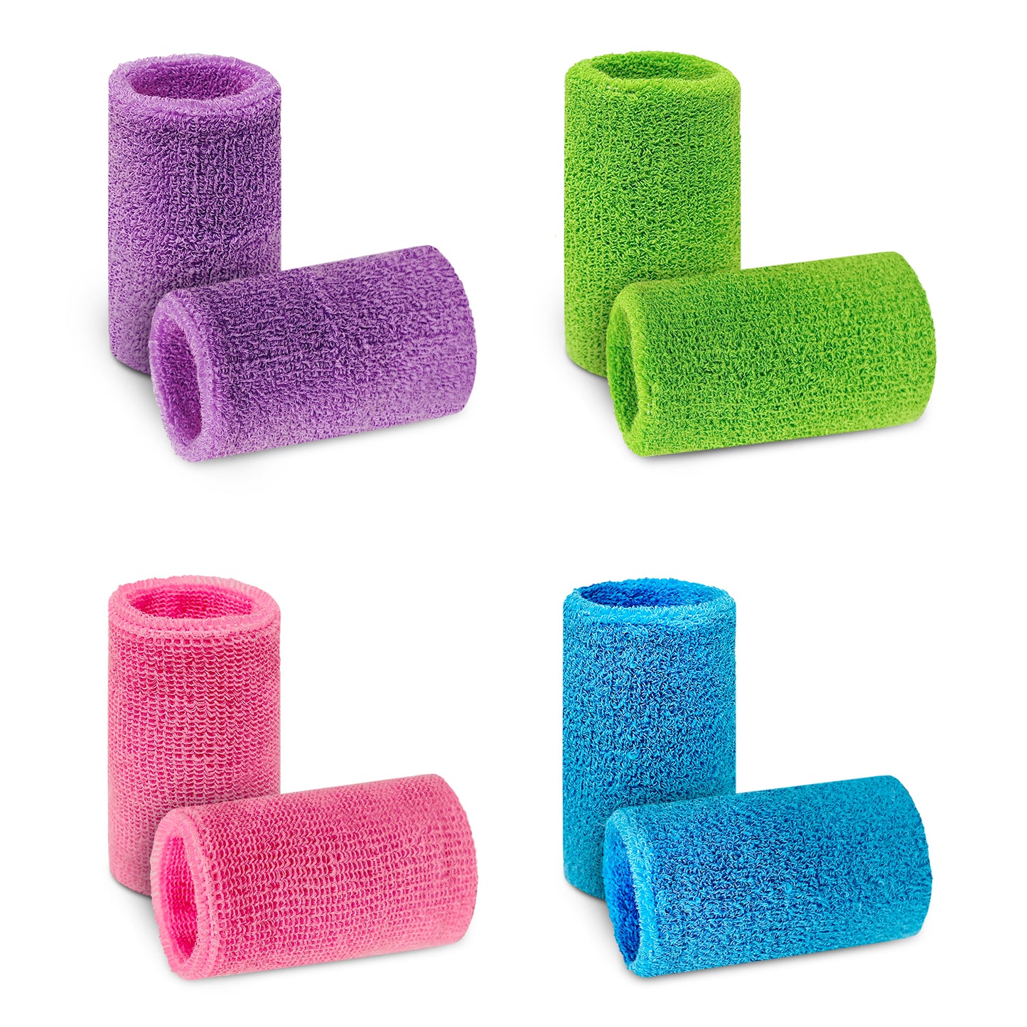 Triclicks 8 Pack Sports Wristbands