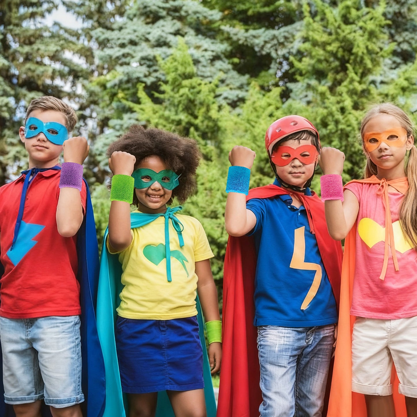 Triclicks 8 Pack Sports Wristbands