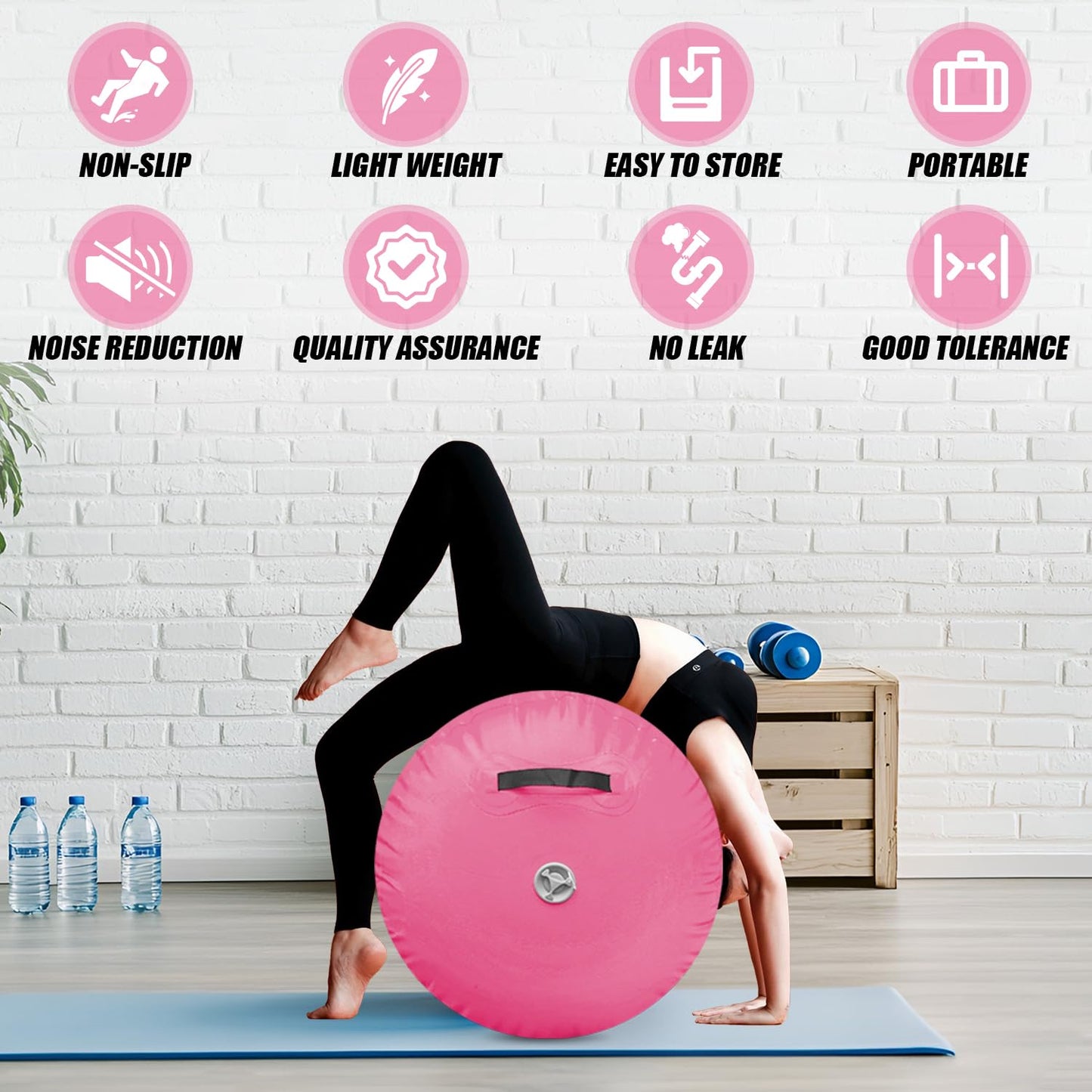 Triclicks Inflatable Air Roller