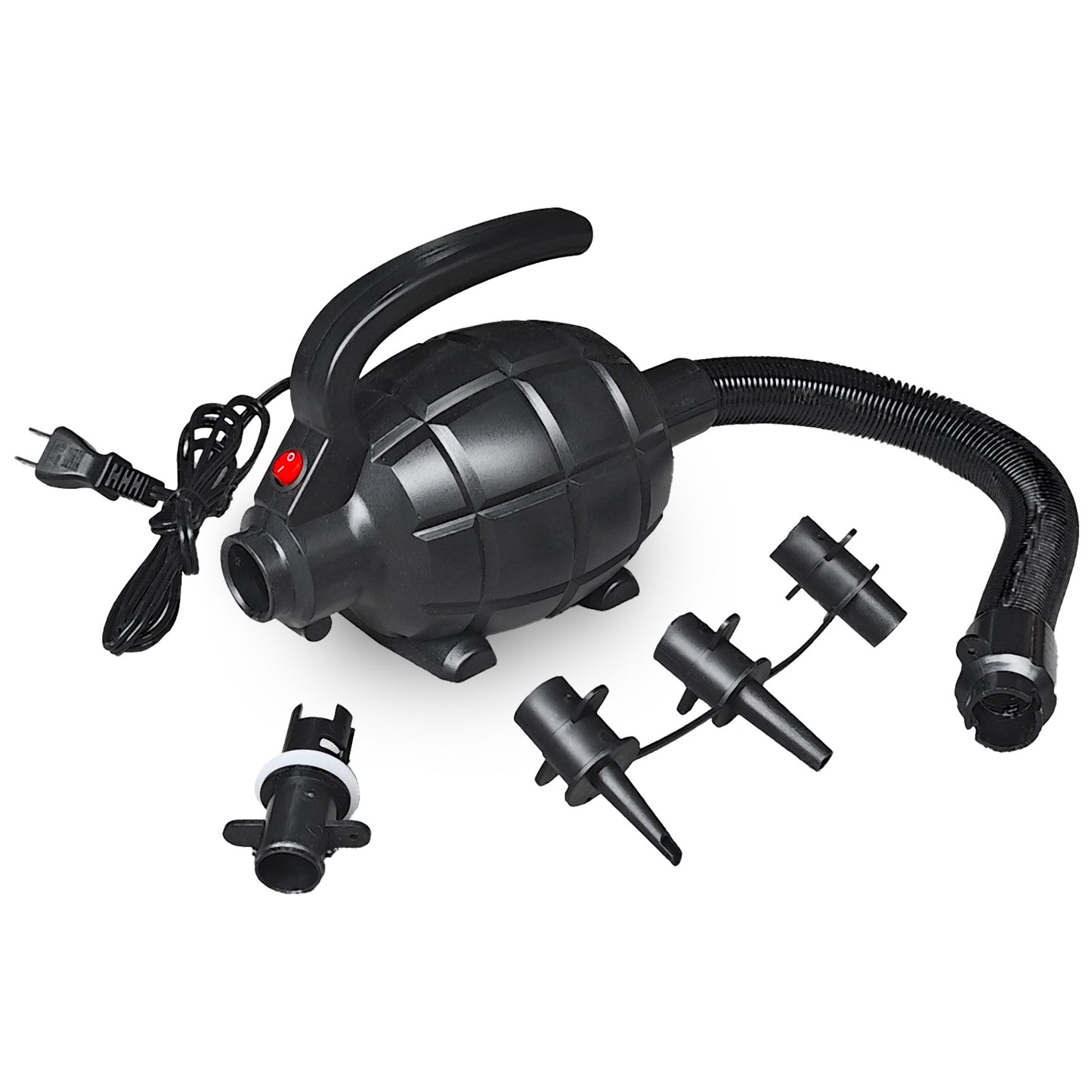 Triclicks Electric Air Pump 110-120V - Fits Inflatable SUP, Tumble Track & Fitness Gear