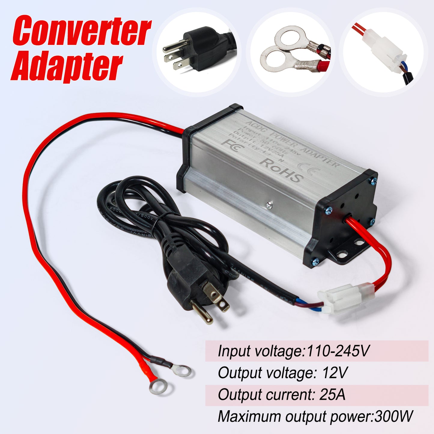 Diesel Heater Power Converter 110V to 12V