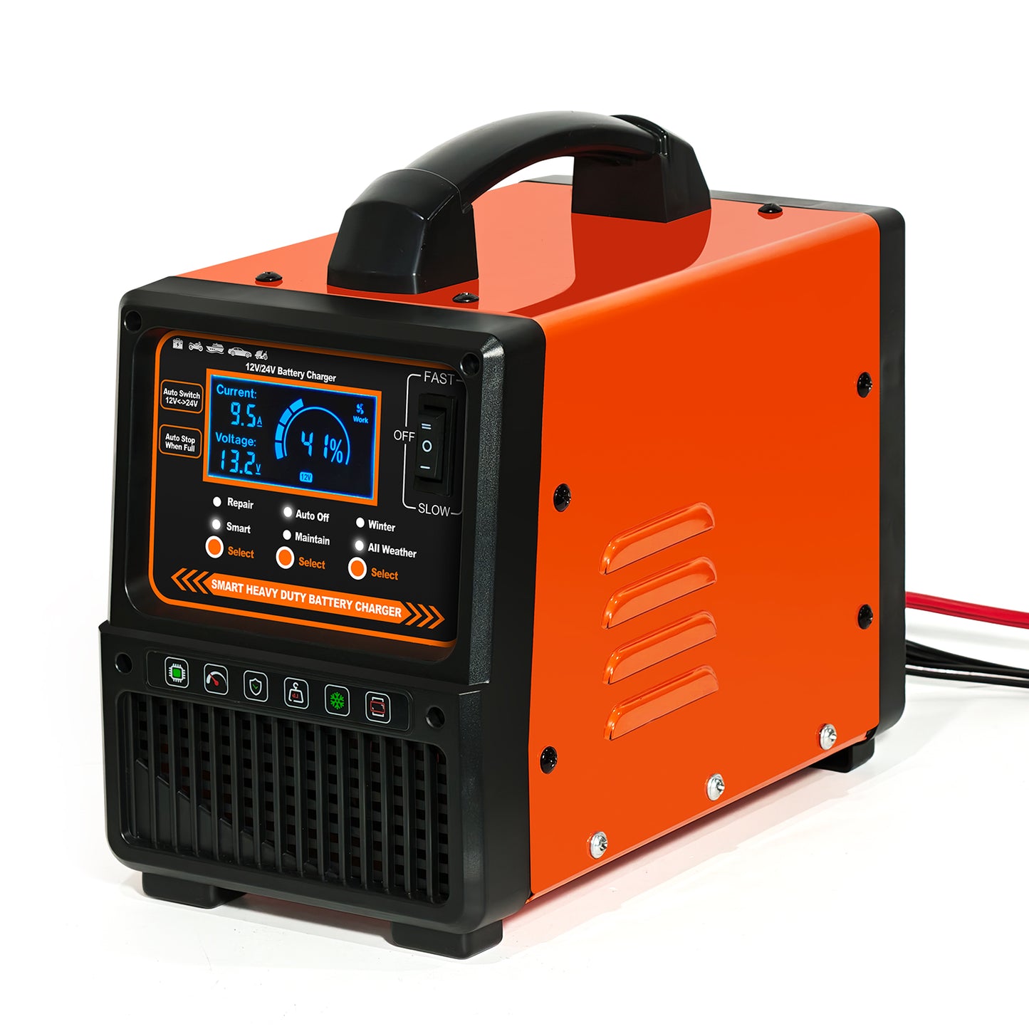 12V 24V Car Battery Charger Heavy Duty