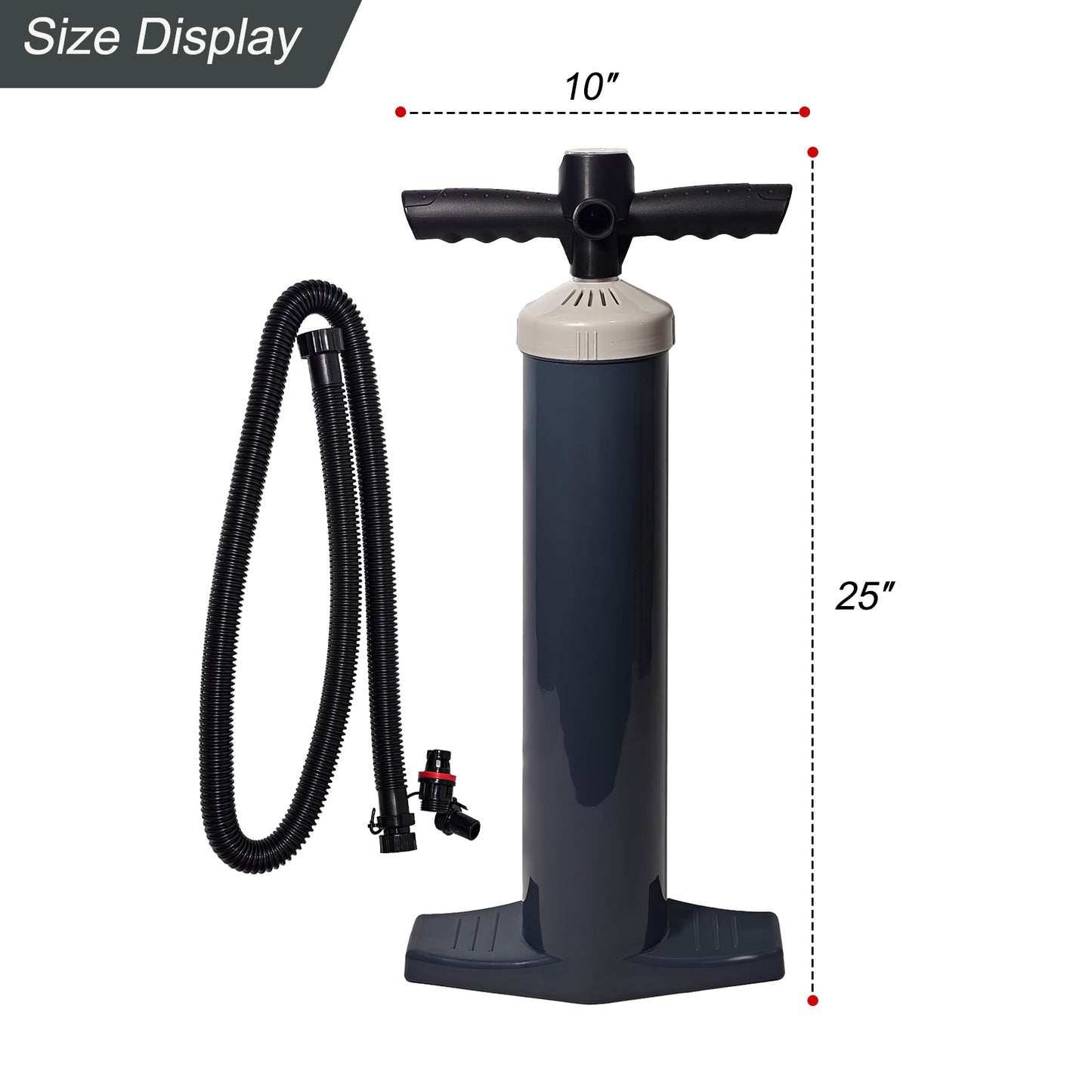SUP Hand Pump, High Pressure Hand Pump with Pressure Gauge