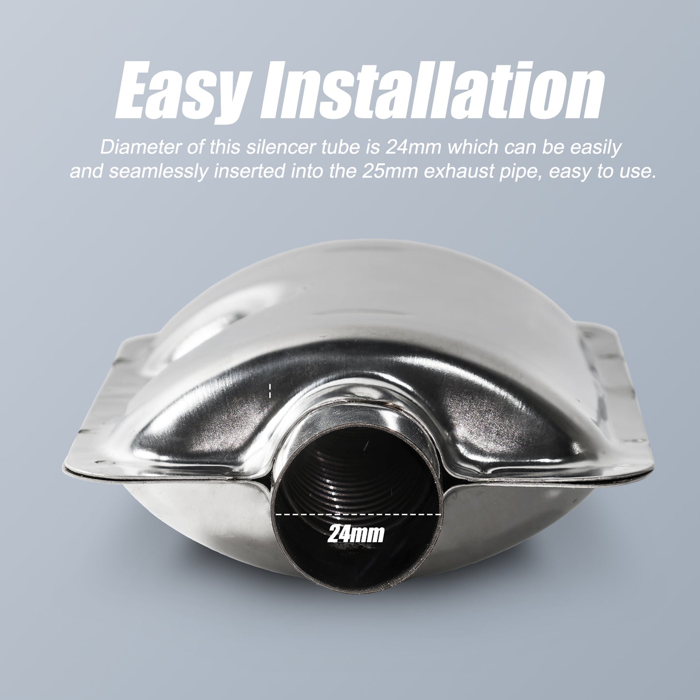 Triclicks Air Diesel Heater Exhaust Muffler Exhaust Silencer