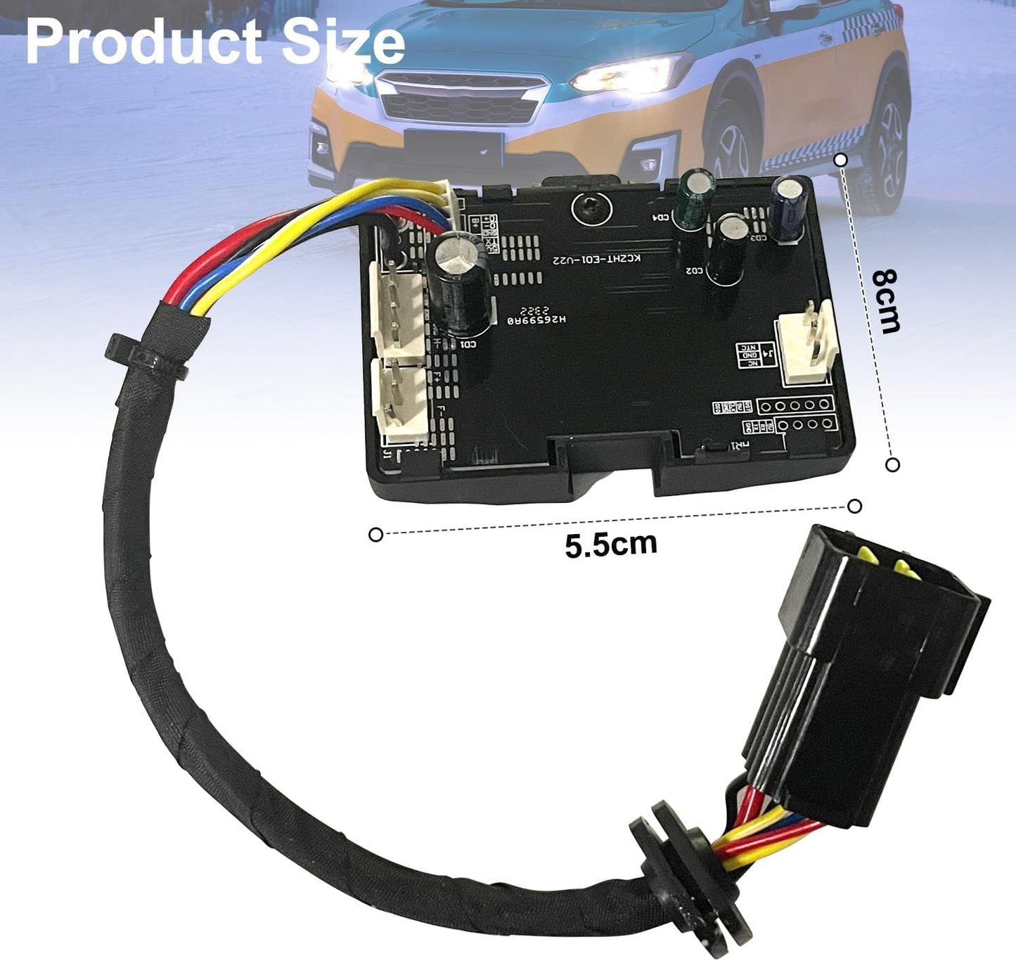 Car Parking Heater Control Board