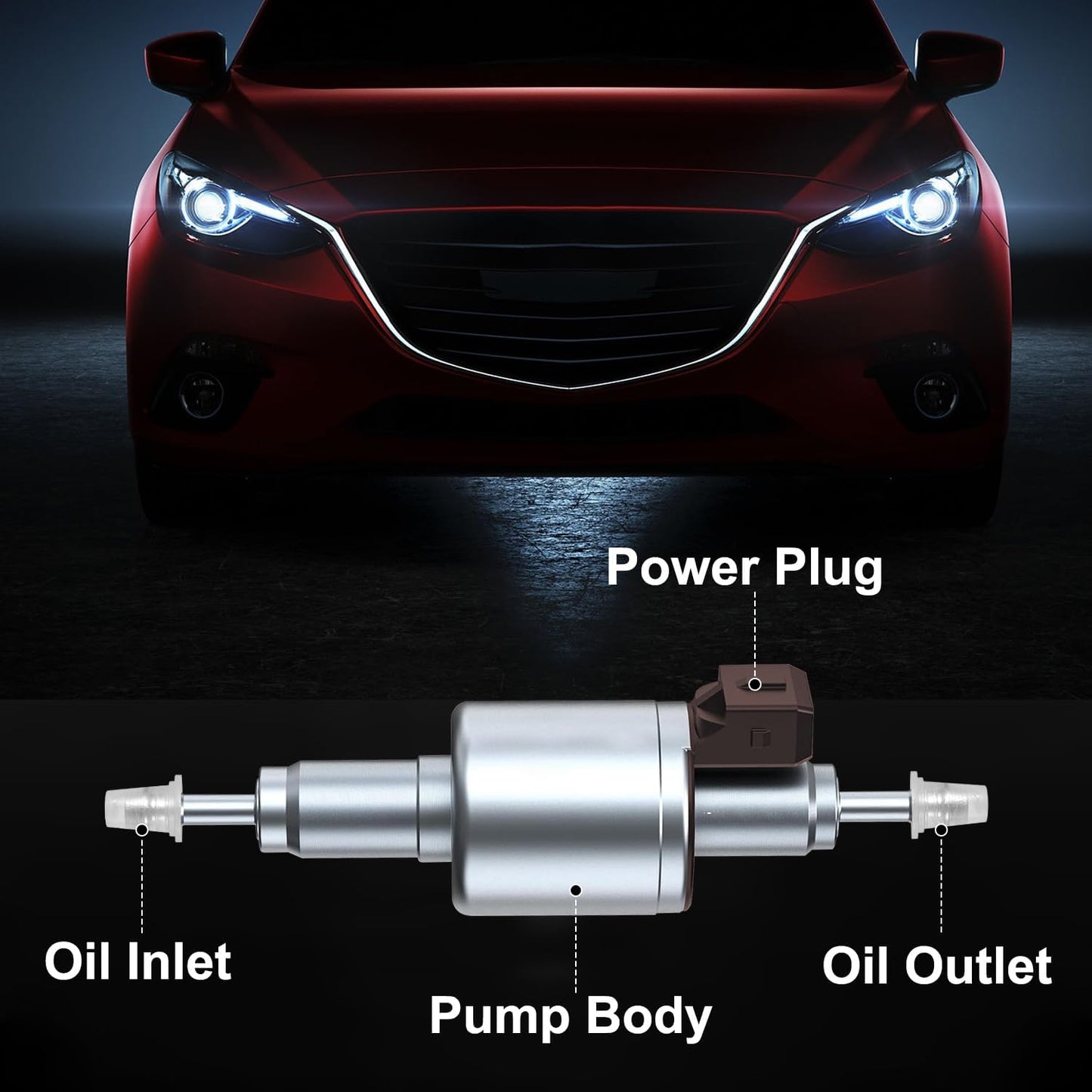 Diesel Heater Fuel Pump with Bracket