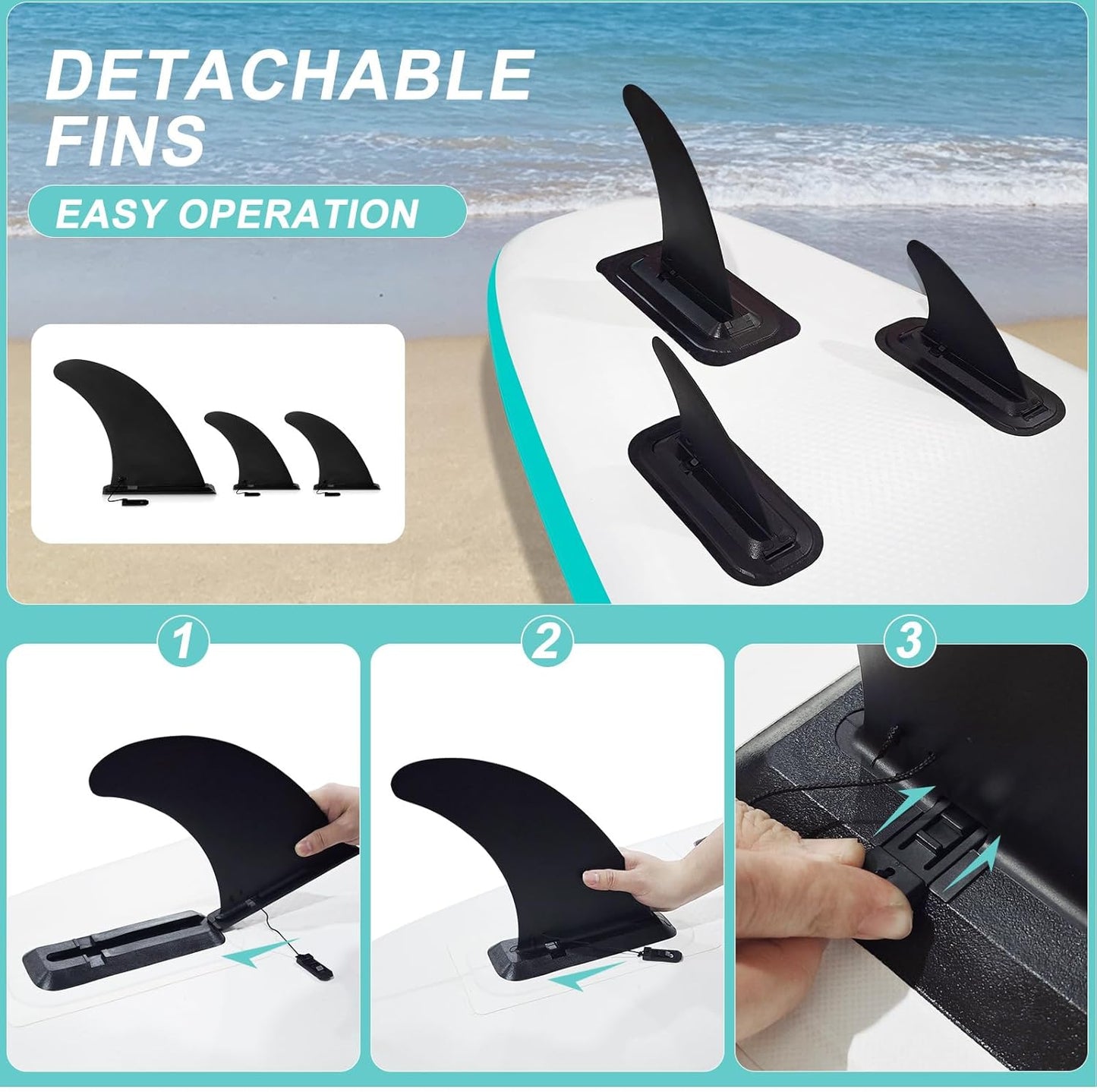 All-Round 10' Inflatable Stand Up Paddle Board