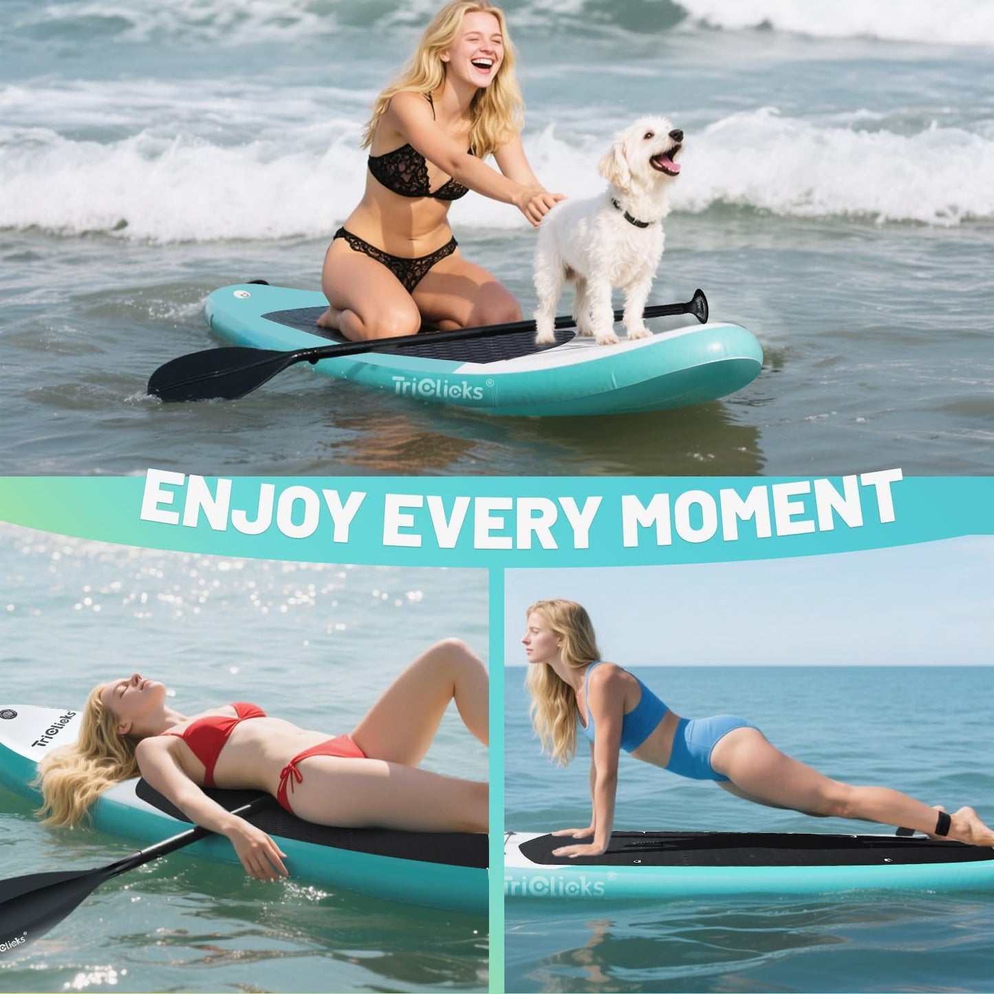 All-Round 10' Inflatable Stand Up Paddle Board