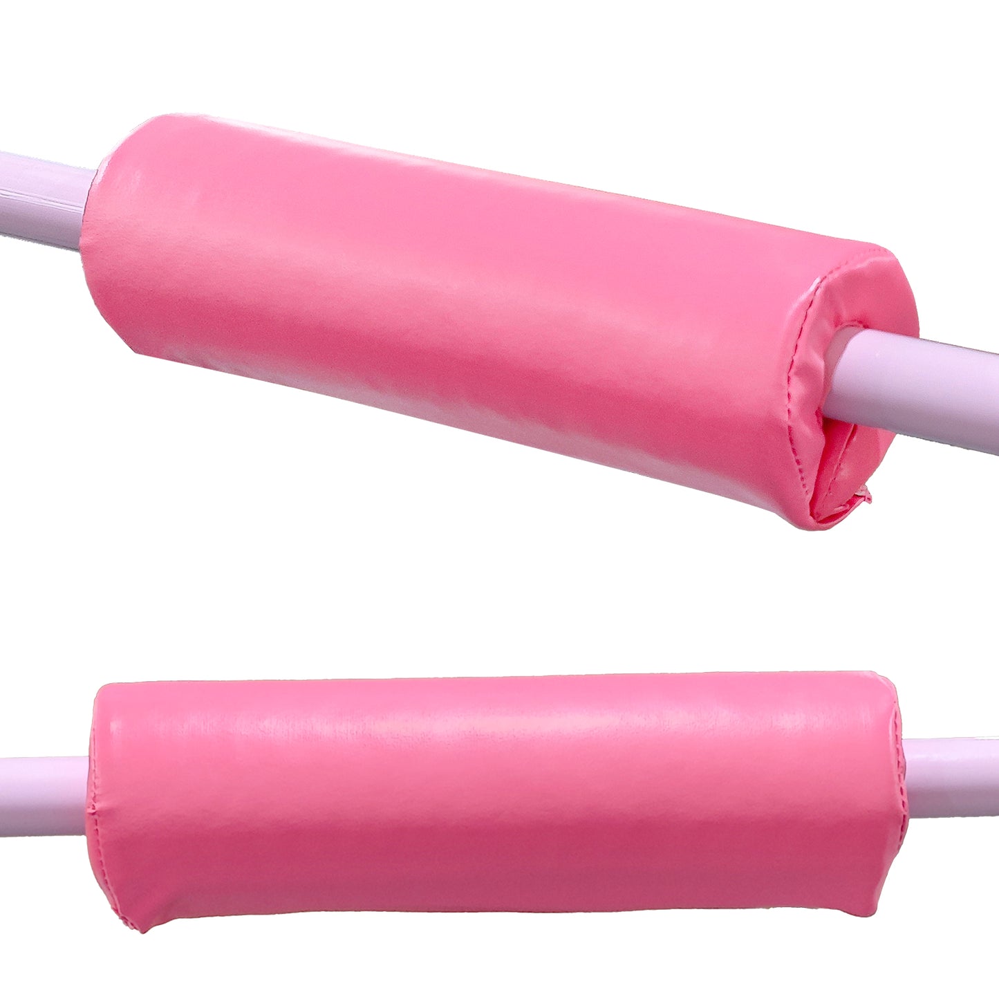 Triclicks Gymnastics Bar Pad - Foam Protective Sleeve for Parallel Bars, Uneven Bars, Horizontal Bars & Ballet Bars - PU Leather Cover, Universal Fit for Kids & Adult Gymnasts, Easy Installation