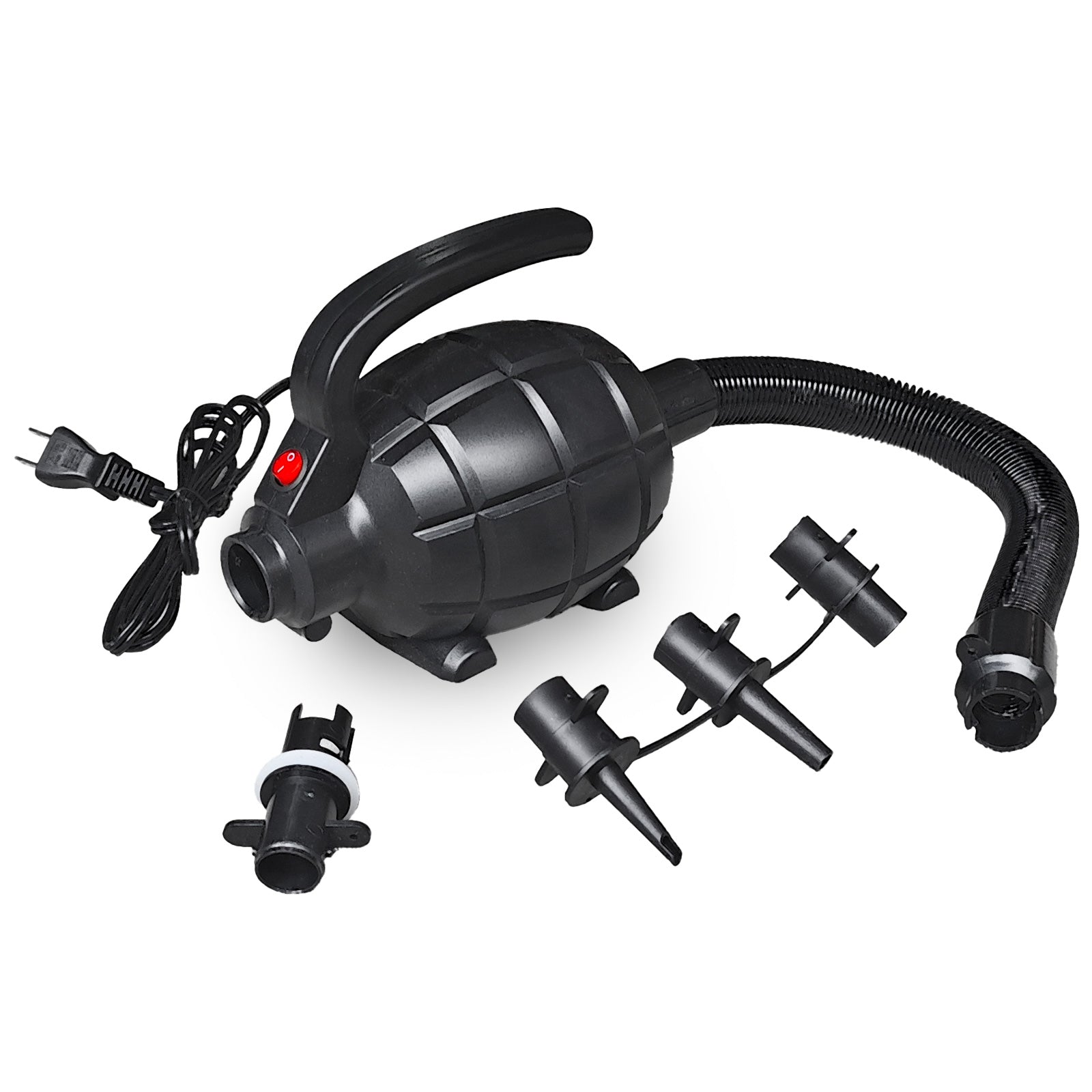 Triclicks Electric Air Pump for Inflatable Air Tumble Track Gymnastics/Flooring/Tumbling/Yoga/Taekwondo/Exercise Gym Fitness Training Mat Inflatable Stand Up Paddle SUP Board, 110-120V