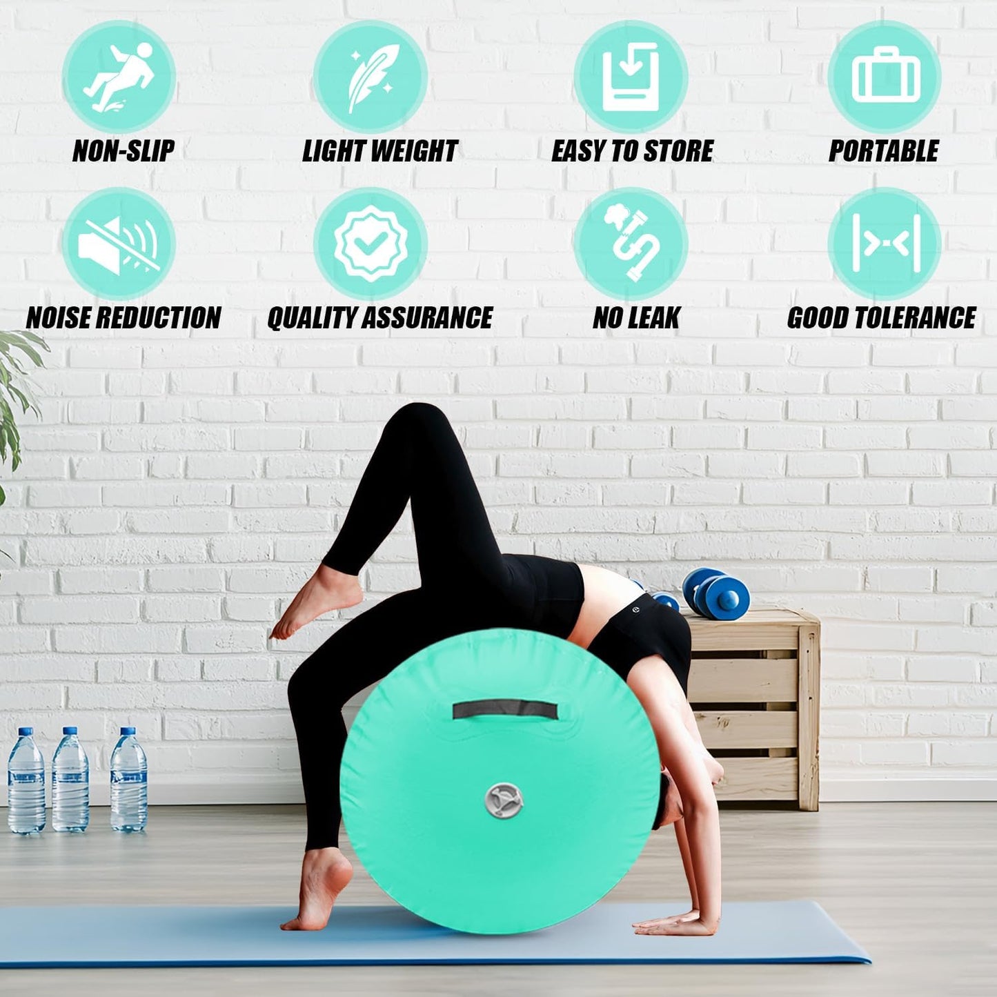 Triclicks Inflatable Air Roller