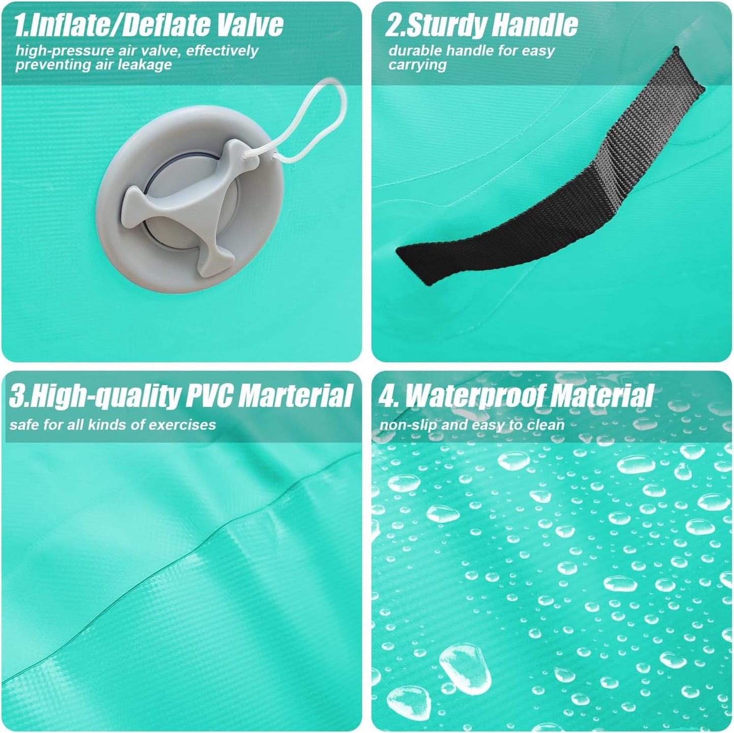 Triclicks Inflatable Air Roller