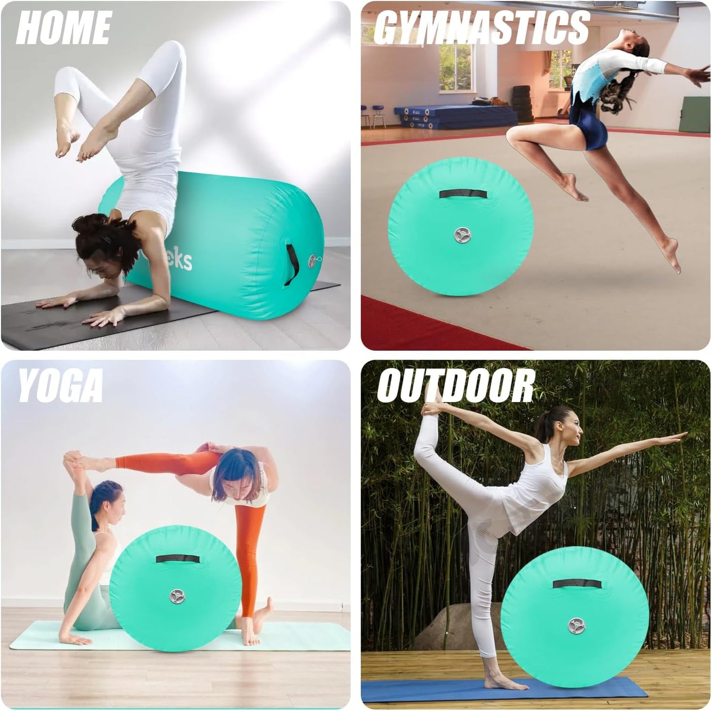 Triclicks Inflatable Air Roller