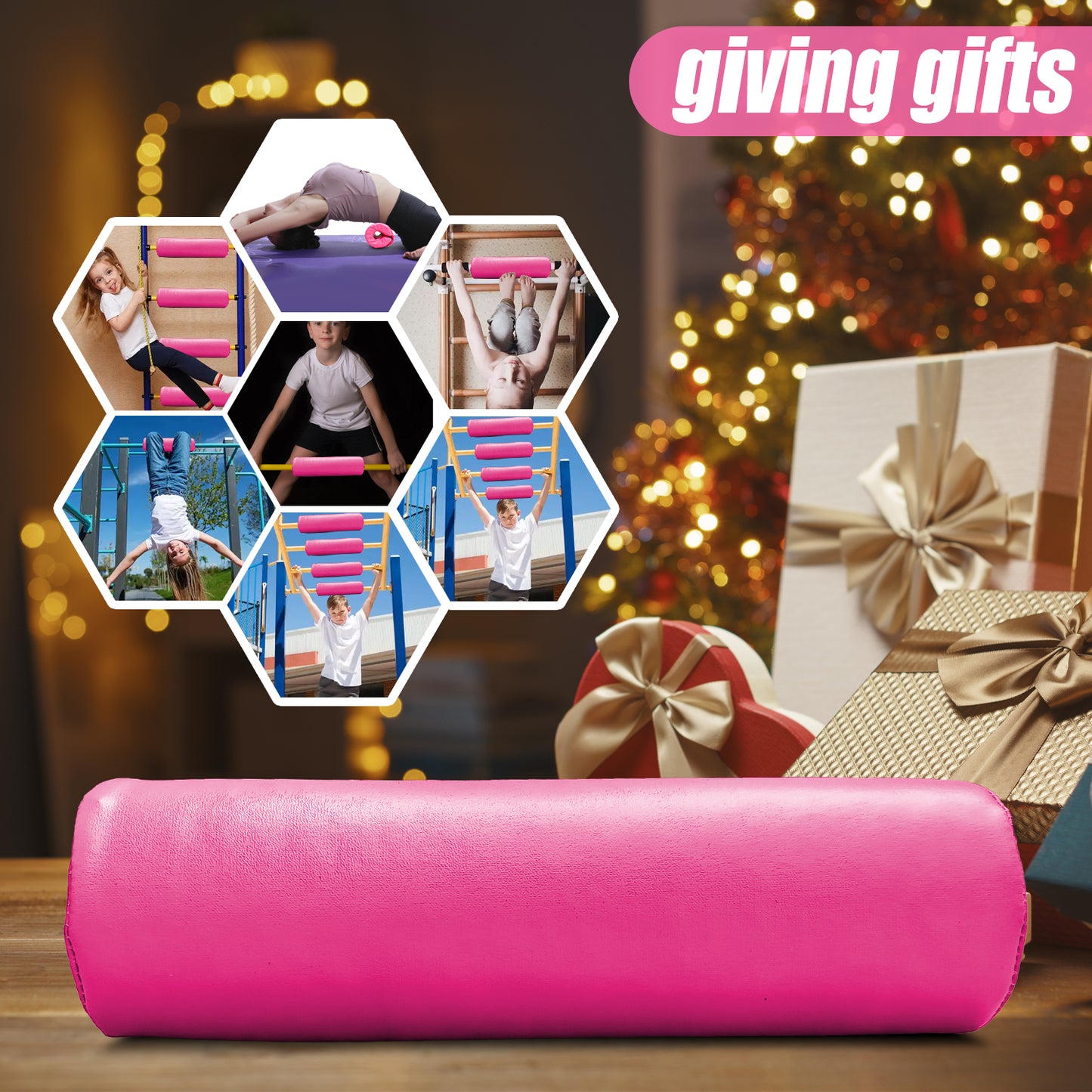 Triclicks Gymnastics Bar Pad - Foam Protective Sleeve for Parallel Bars, Uneven Bars, Horizontal Bars & Ballet Bars